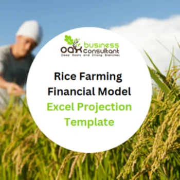 Rice Farming Financial Model Excel Projection Template-Product Image