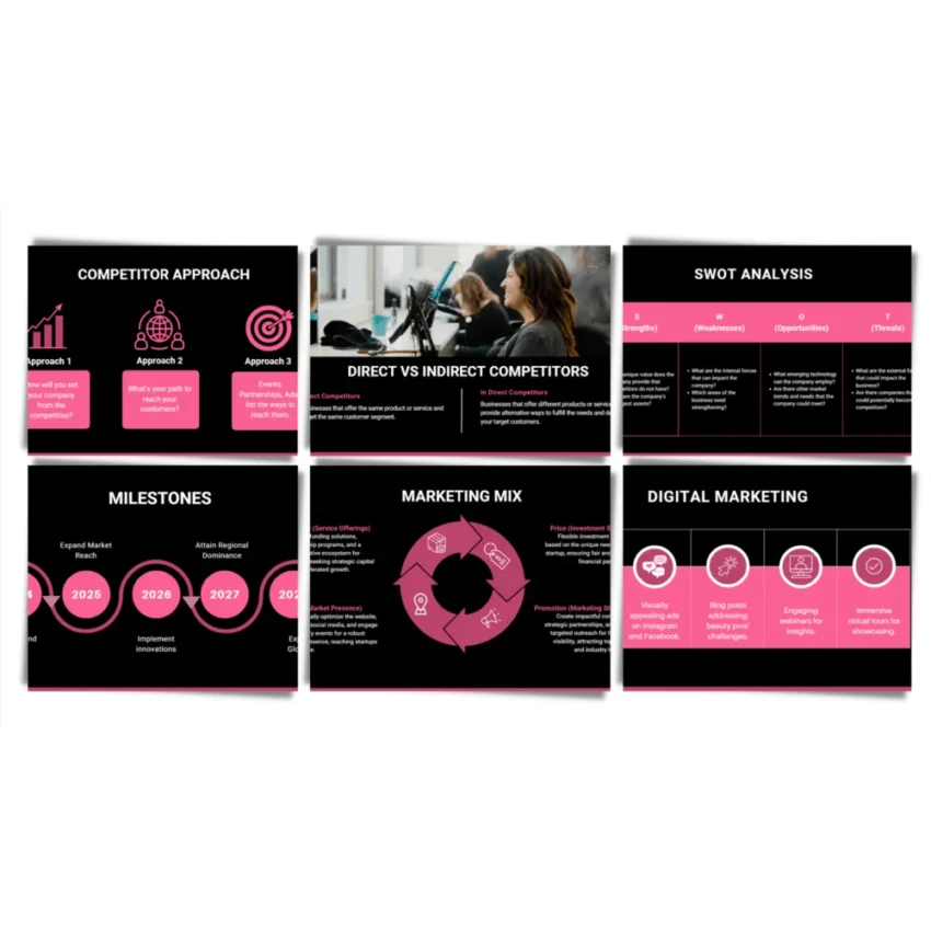 Salon Booth Rental Pitch Deck - Market Validation - FI
