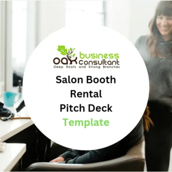 Salon Booth Rental Pitch Deck - Product Image