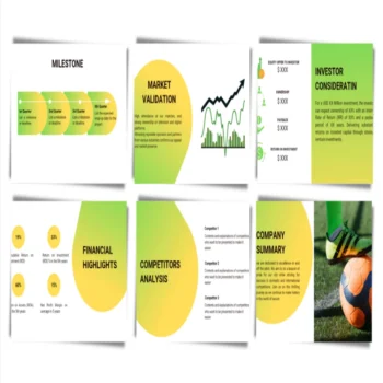 Soccer Club Pitch Deck Template - FI 4