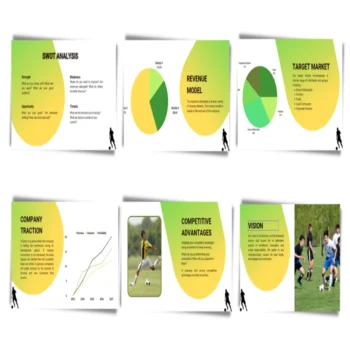 Soccer Club Pitch Deck Template - FI 5
