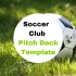 Soccer Club Pitch Deck Template - product image