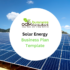 Solar Energy Business Plan Template - Product Image