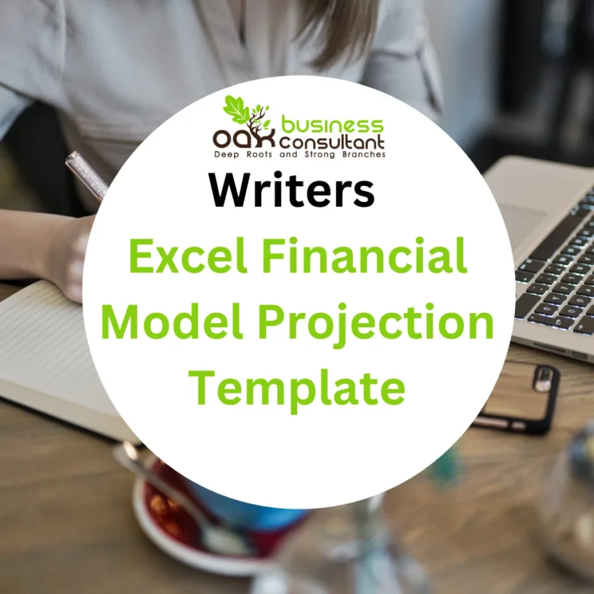 Writers Excel Financial Model Projection Template-Product Image Writers Excel Financial Model Projection Template-Product Image