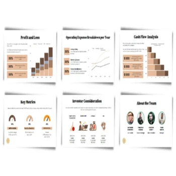 Antique Shop Pitch Deck Template - Feature Image Our Team