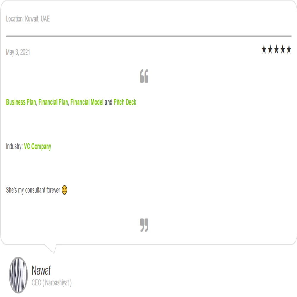 Antique Shop Pitch Deck Template -Testimonial