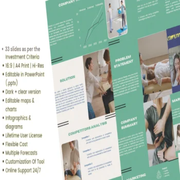 Chiropractor Pitch Deck Template - Feature Image Details