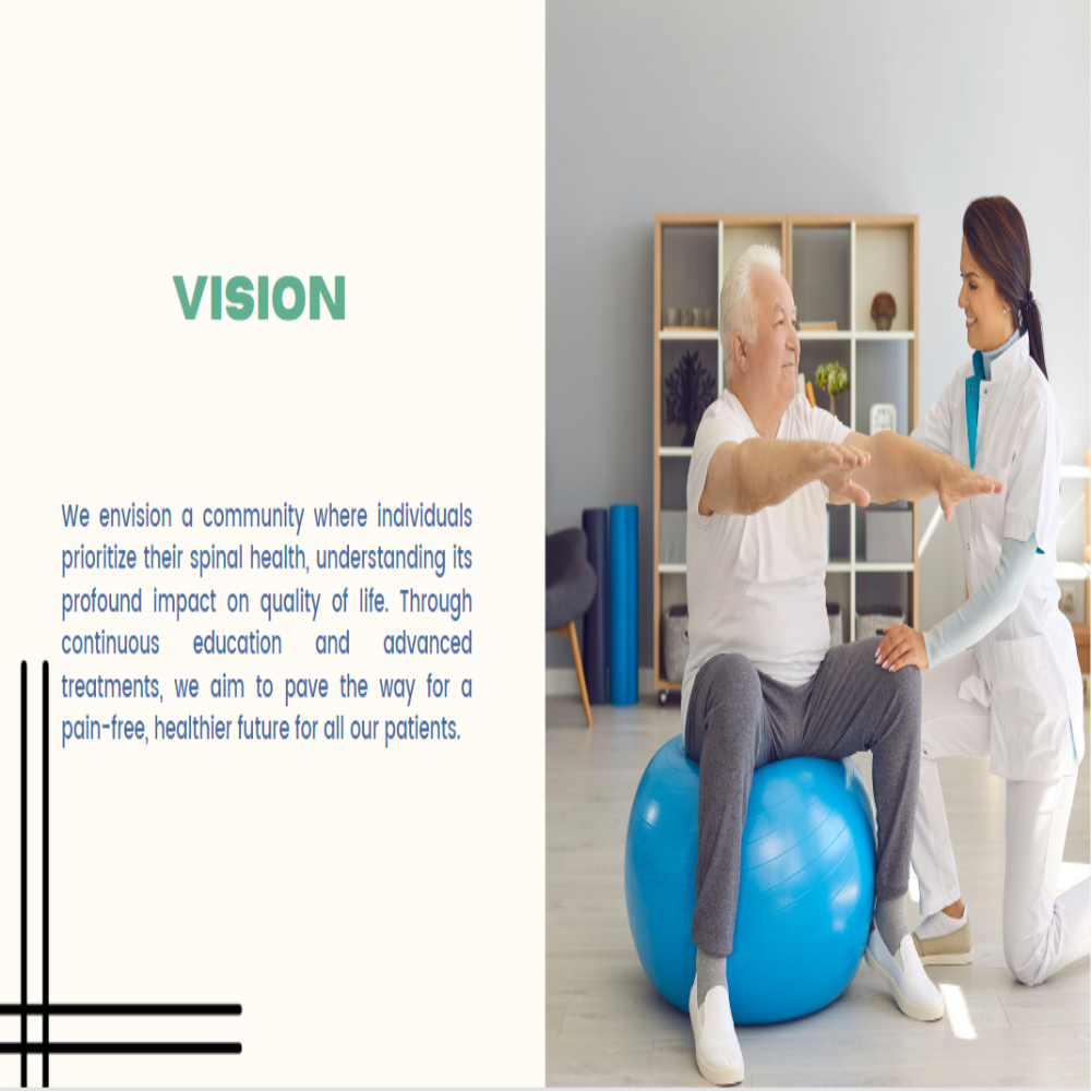 Chiropractor Pitch Deck Template - Vision