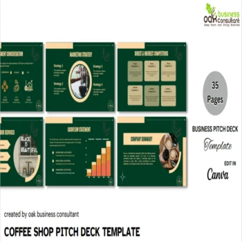 Coffee Shop Pitch Deck template-FI 1