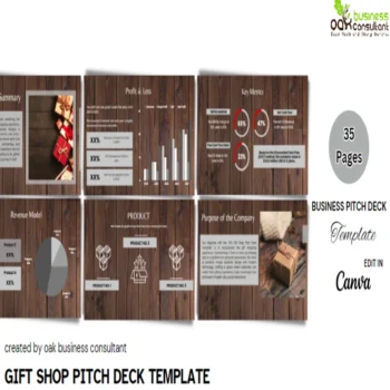 Gift Shop Pitch Deck - Company Summary - FI