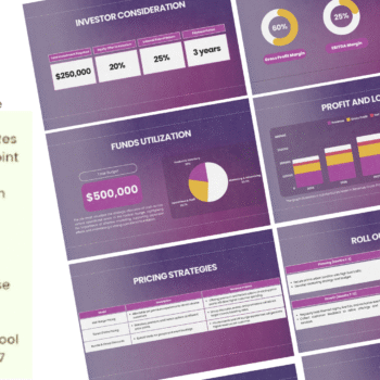 Hookah Lounge pitch deck template - Mission- FI