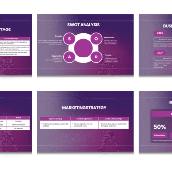 Hookah Lounge pitch deck template - Solutions - FI