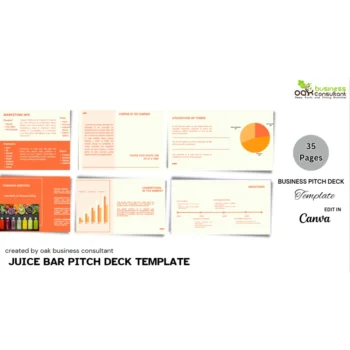 Juice Bar Pitch Deck - Company Summary - FI