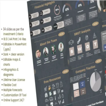 MenGÇÖs Clothing Store Pitch Deck Template - Company Mission Feature Image