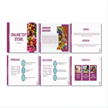 Online Toy Store Pitch Deck - Company Summary - Feature Image 3
