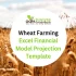 Wheat Farming Excel Financial Model Projection Template - PRODUCT IMAGE