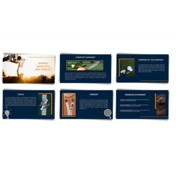 sporting goods pitch deck - Vision - FI
