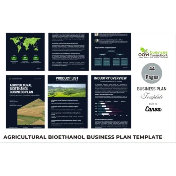 Agricultural Bioethanol Business Plan - Product Image