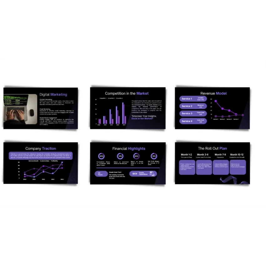 Data Analytics Software Pitch Deck - Target Market - FI