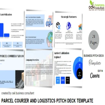 Parcel Courier and Logistics Pitch Deck - Company Summary - FI