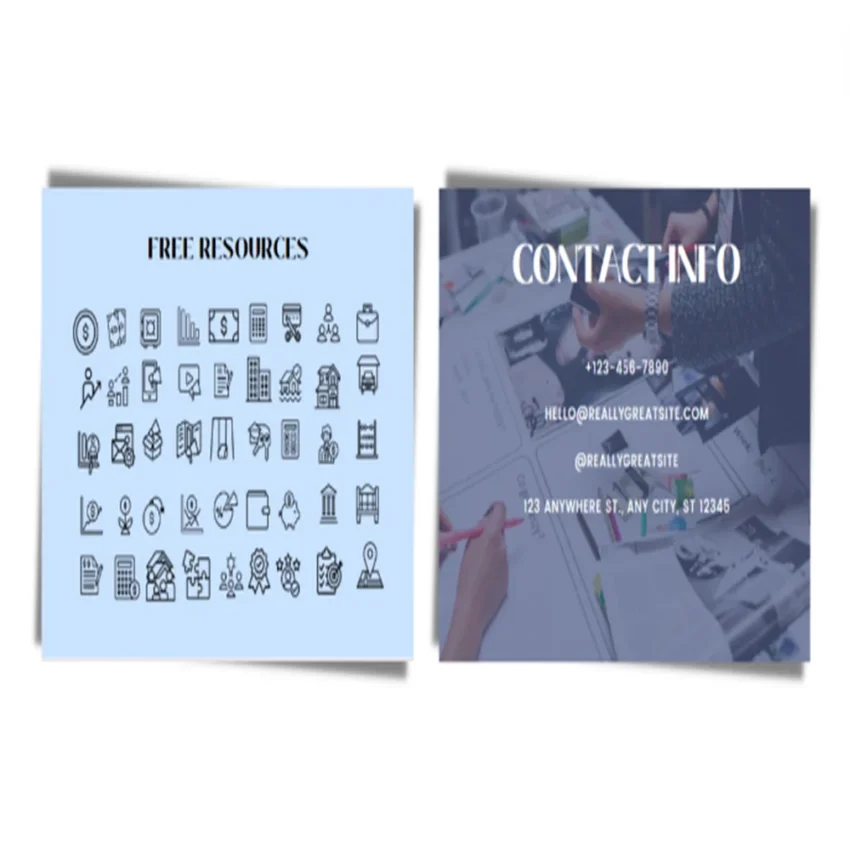 Parcel Courier and Logistics Pitch Deck - Contact Us - FI