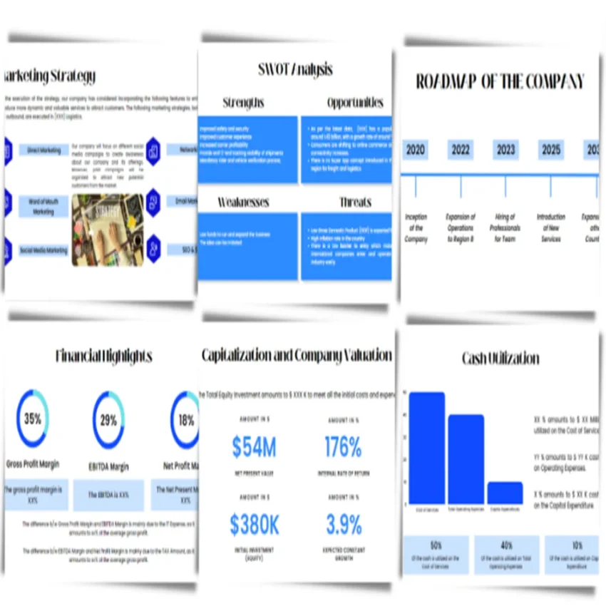 Parcel Courier and Logistics Pitch Deck - Solution - FI