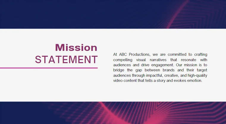 Video Production Agency - Mission