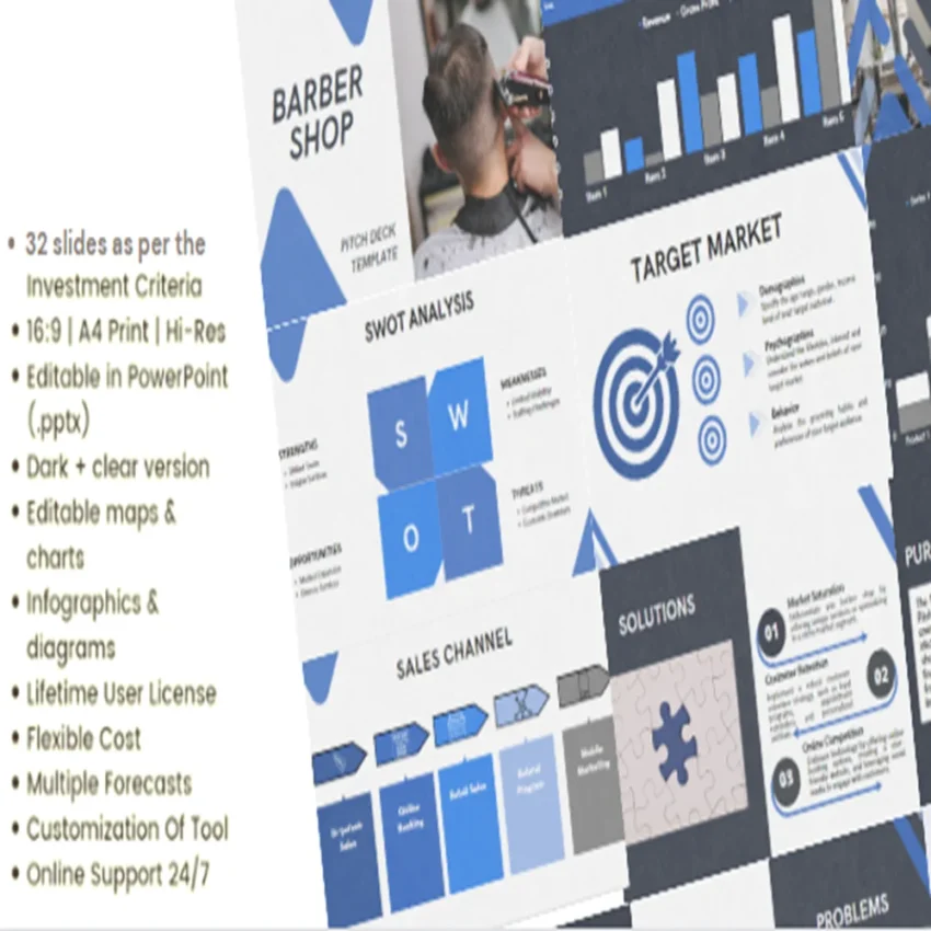 Barber Shop Pitch Deck-Purpose Feature Image 2