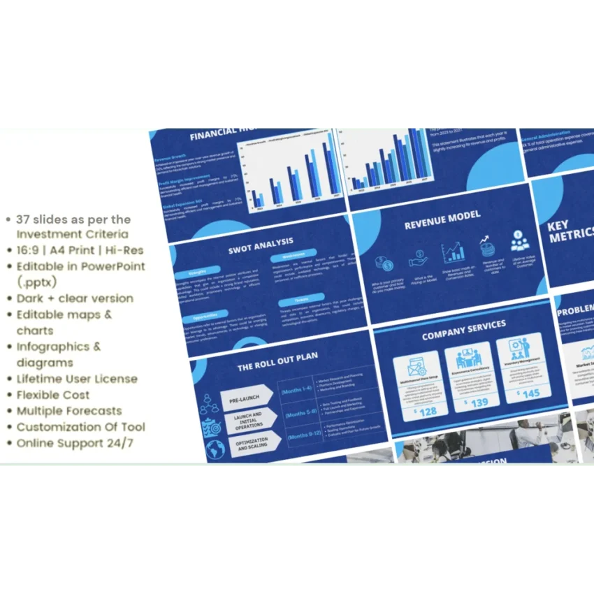 Multichannel E-Commerce Pitch Deck - Mission - FI