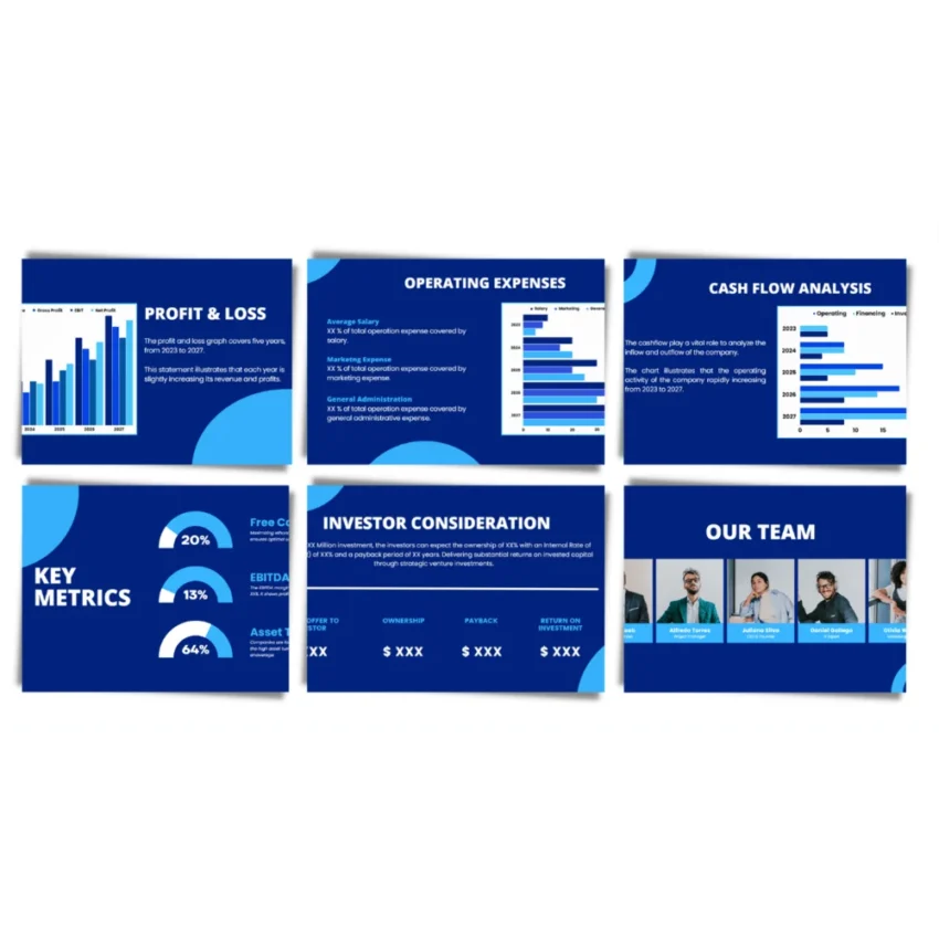 Multichannel E-Commerce Pitch Deck - Profit and Loss - FI