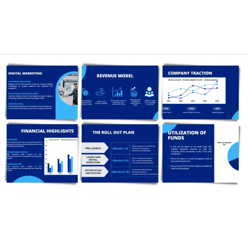 Multichannel E-Commerce Pitch Deck - Target Market - FI