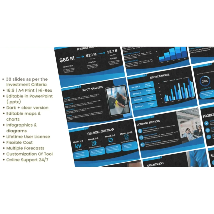 Online Payment Gateway Pitch Deck - Mission - FI