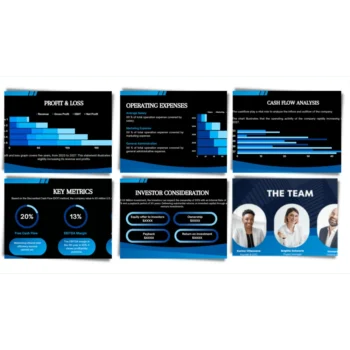 Online Payment Gateway Pitch Deck - Profit and Loss - FI