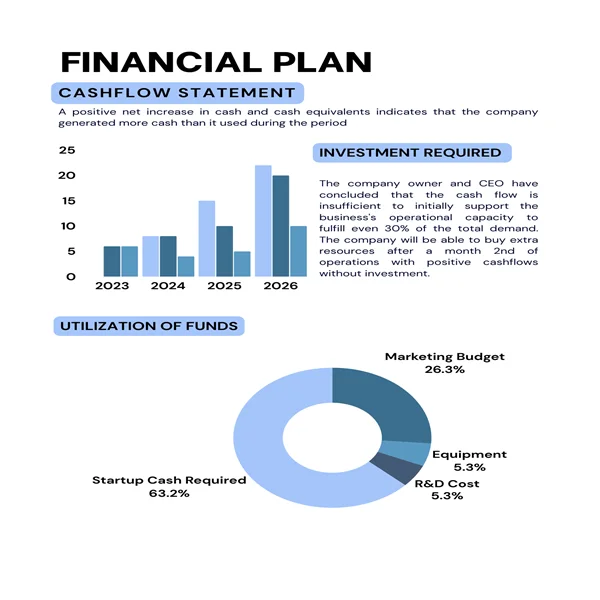 Dental Practice Business Plan-Cashflow Statement