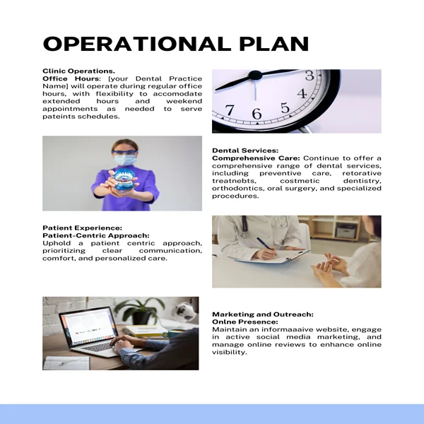 Dental Practice Business Plan-Operational Plan 1