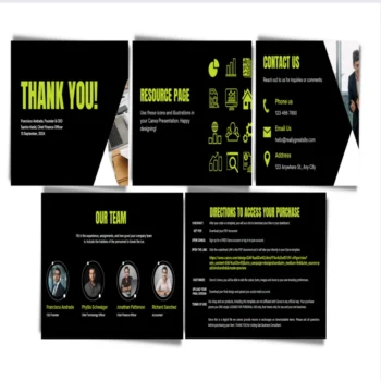 Employment Placement Agency Pitch Deck - Contact Us - FI