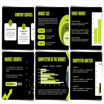 Employment Placement Agency Pitch Deck - Products - FI