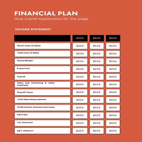 Martial Arts Business Plan-Income Statement