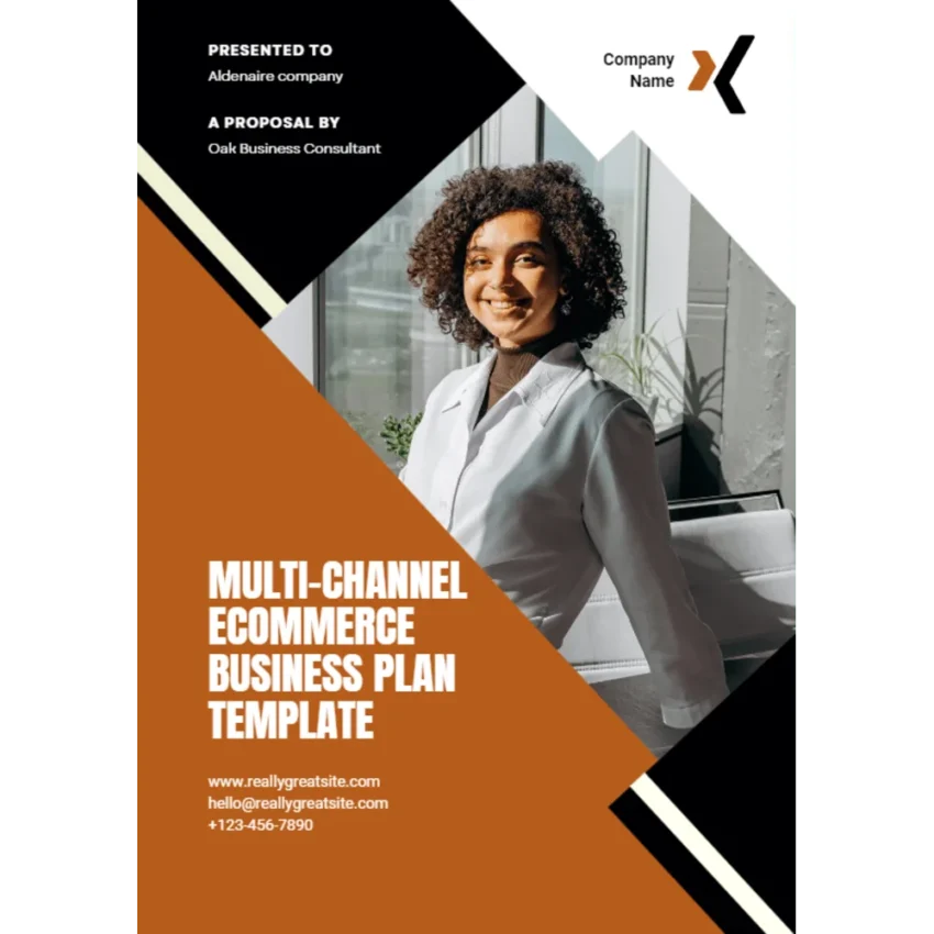 Multi-Channel E-Commerce Business Plan - Title Page