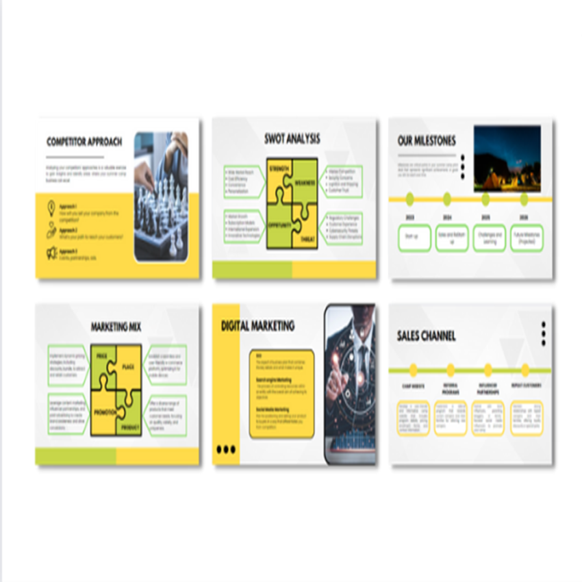 Summer Camp Pitch Deck-Competitor Approach Feature Image 5