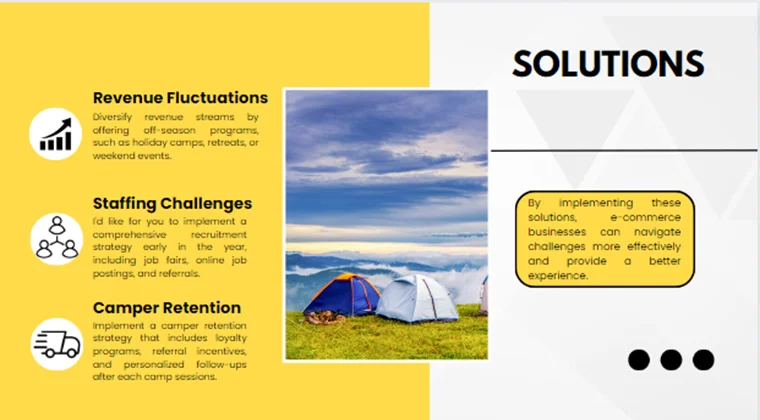 Summer Camp Pitch Deck-Solutions