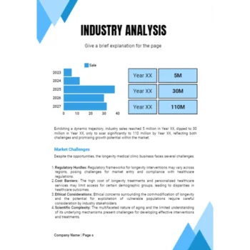 Longevity Medical Clinic Business Plan - Industry Analysis