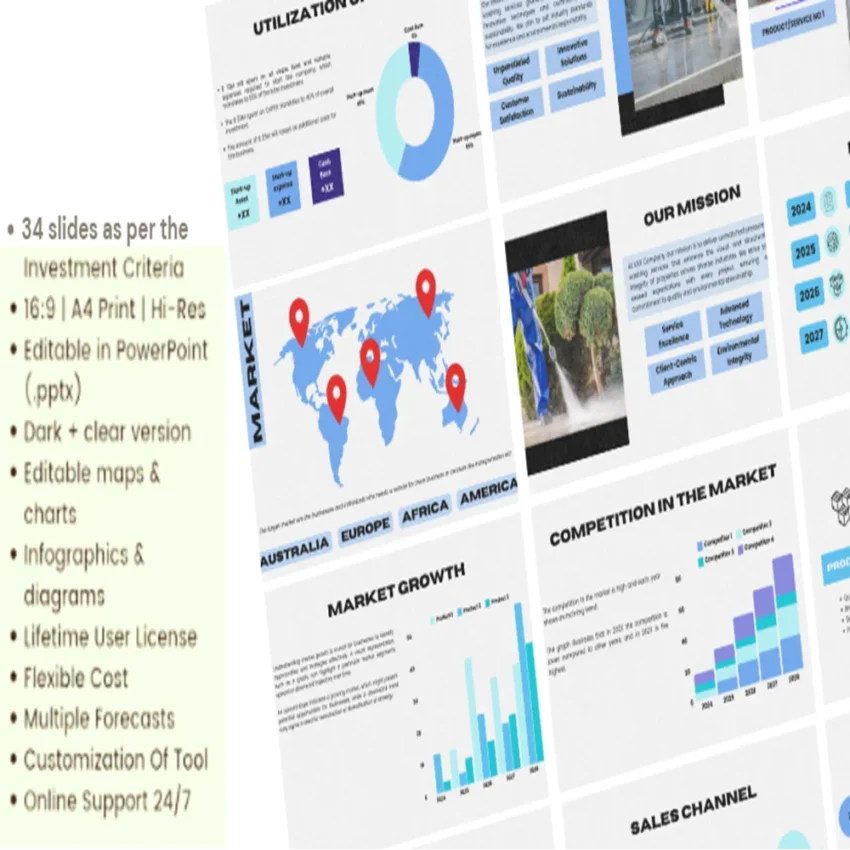 Pressure Washing Pitch Deck - Mission-Vision FI