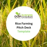 Rice Farming Pitch Deck Template - Product Image