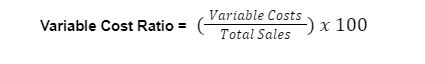 variable cost ratio
