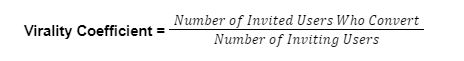 virality coefficient