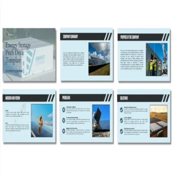 Energy Storage Pitch Deck Template - Vision - FI