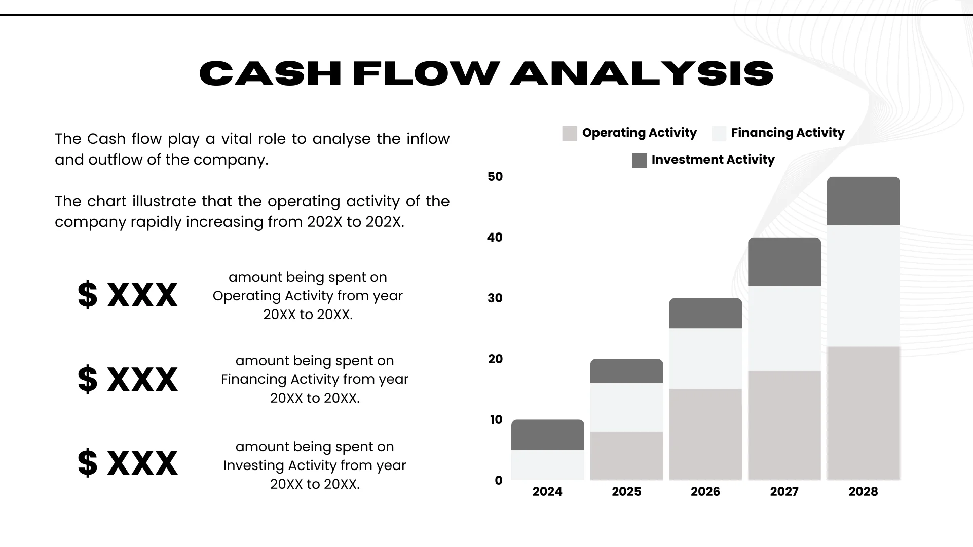 atm machine pitch deck - cash flow analysis
