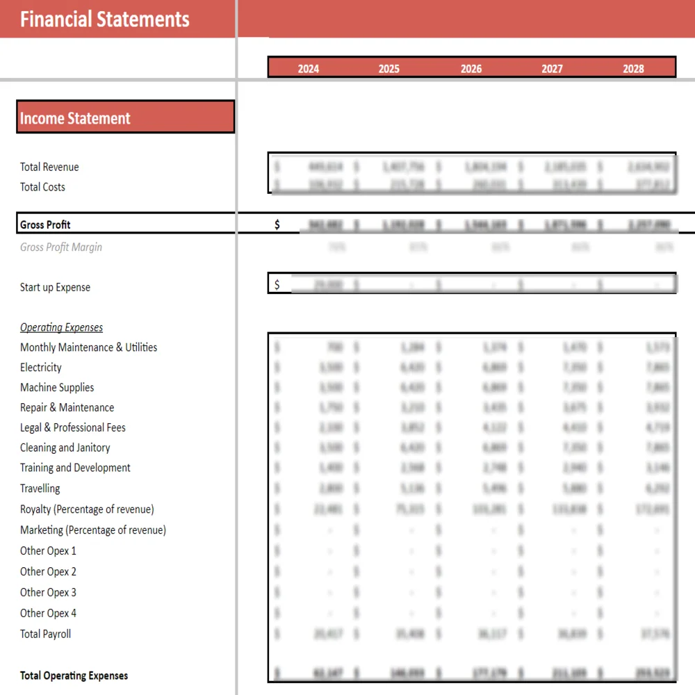 Retro_Fitness_Franchise_Excel_Financial_Model_Financial_Statements