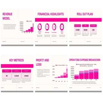 Blo Blow Dry Bar Franchise Product Pitch Deck - Profit and Loss - FI